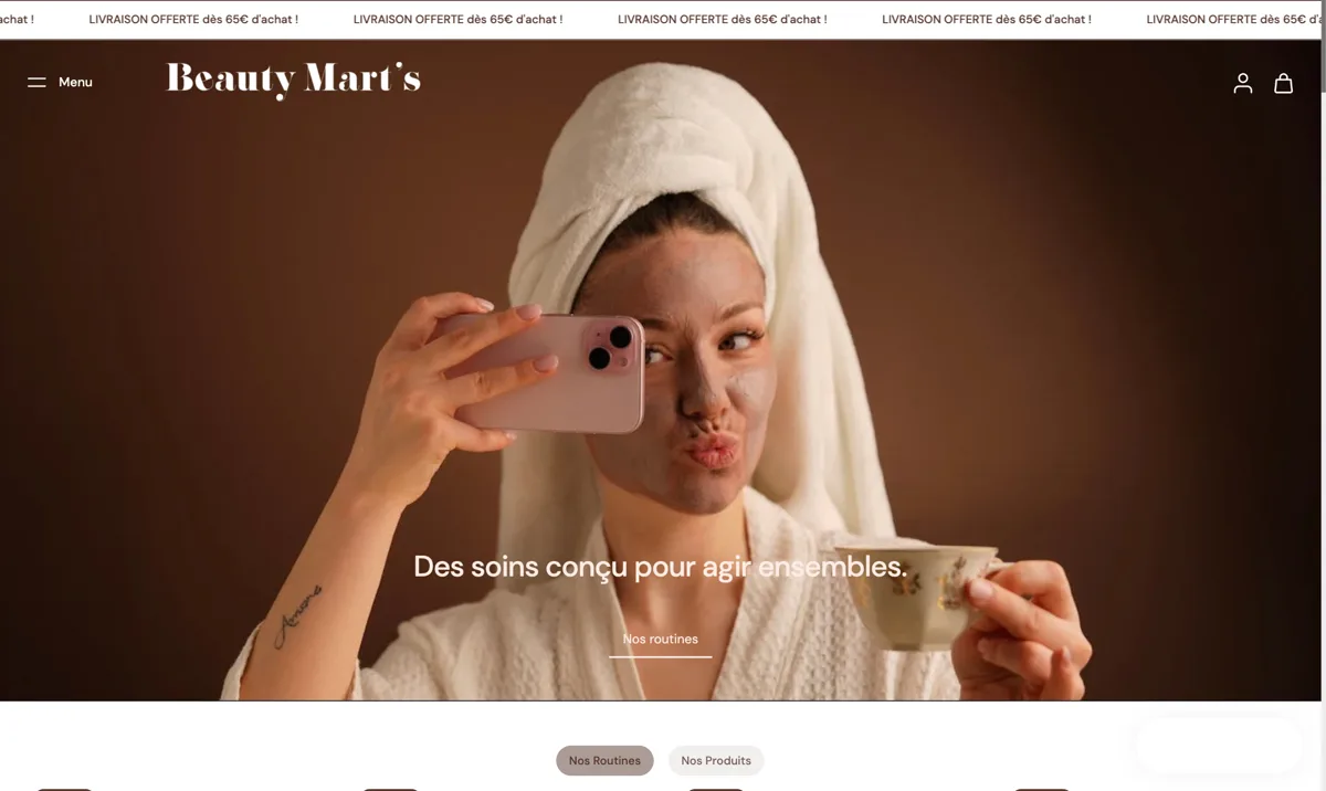 Site Beauty Mart's