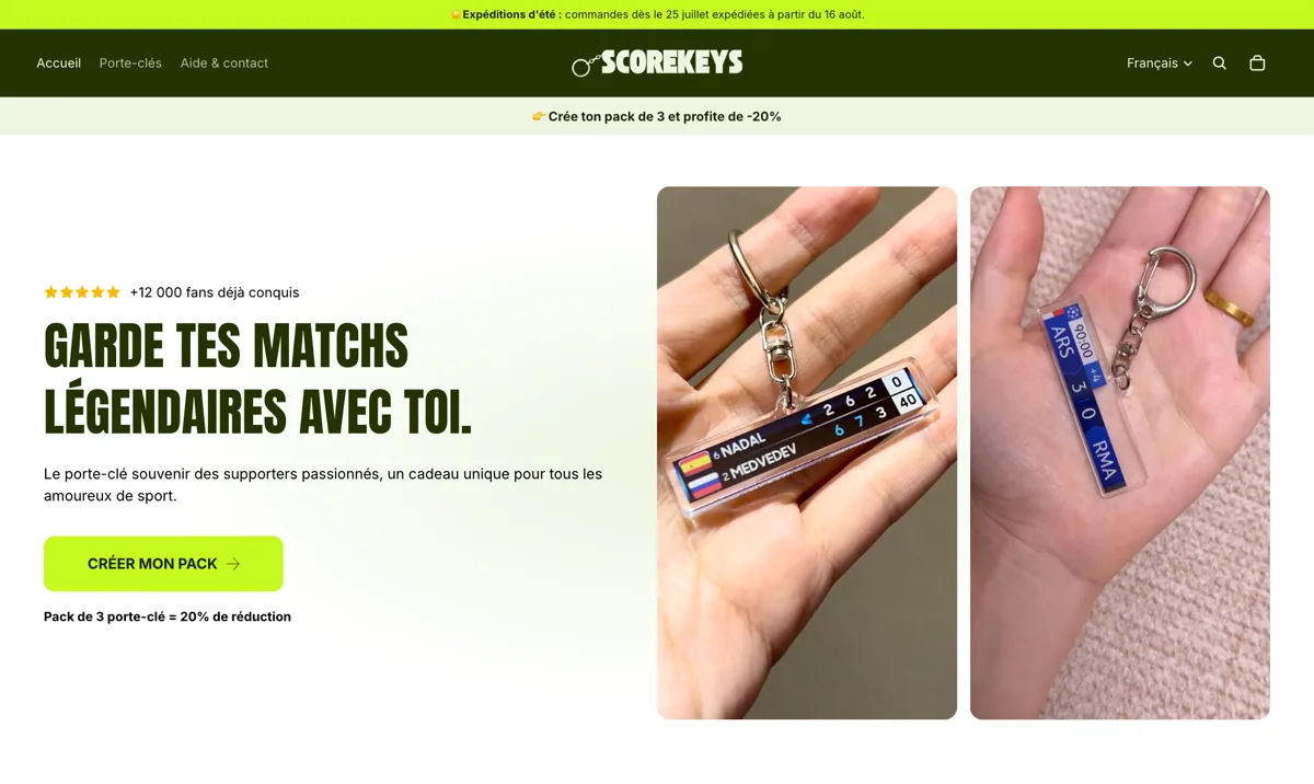 Site ScoreKeys